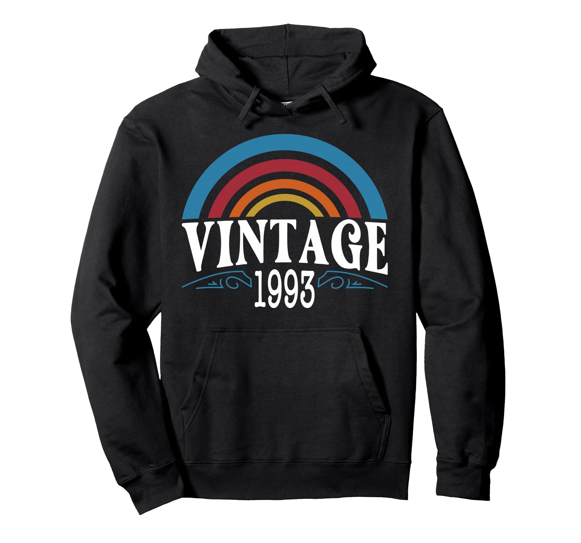 Rainbow 1993 31St Birthday 31 Year Old Hoodie - Custom Art Print Unisex - T-Shirt, Sweatshirt, Hoodie