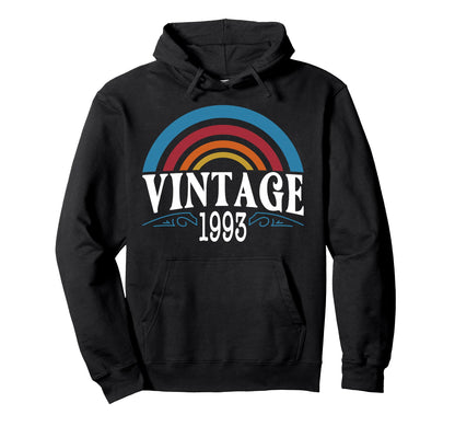 Rainbow 1993 31St Birthday 31 Year Old Hoodie - Custom Art Print Unisex - T-Shirt, Sweatshirt, Hoodie