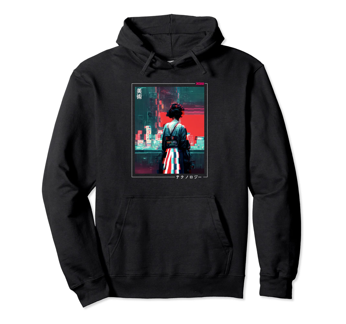 Cyberpunks Tokyo Indie Lofi Japan Hoodie - Trendy Graphic Men Women - T-Shirt, Sweatshirt, Hoodie