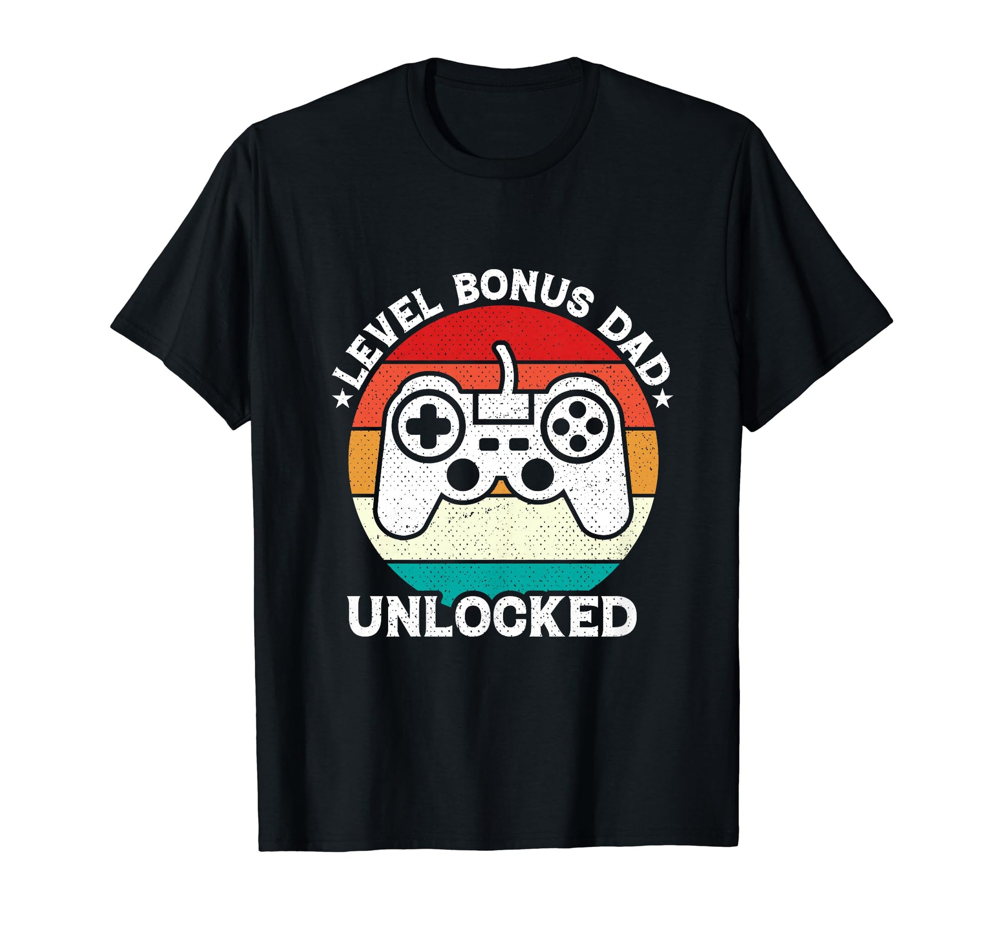 Funny Stepdad Video Game Level T-Shirt - Casual Everyday Wear Unisex - T-Shirt, Sweatshirt, Hoodie