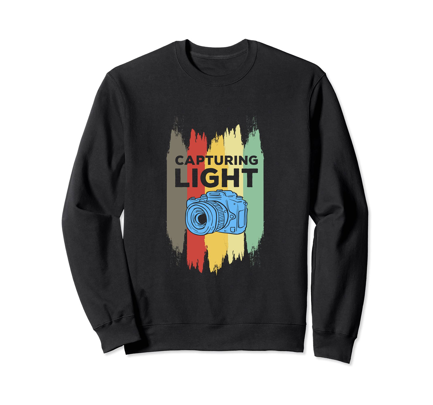 Capturing Light Dslr Camera Funny Sweatshirt - Aesthetic Graphic Unisex - T-Shirt, Sweatshirt, Hoodie