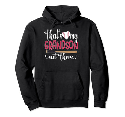 Funny Thats My Grandson Out There Grandpa Hoodie - Minimalist Print Unisex - T-Shirt, Sweatshirt, Hoodie