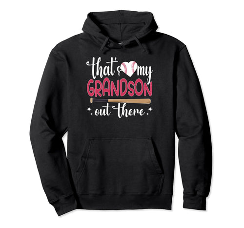 Funny Thats My Grandson Out There Grandpa Hoodie - Minimalist Print Unisex - T-Shirt, Sweatshirt, Hoodie