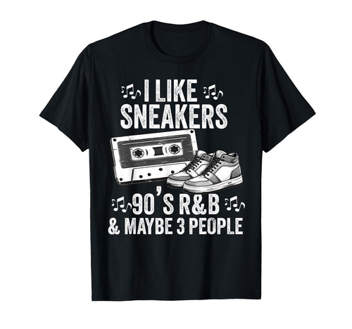 I Like Sneakers 90S R B And Like 3 T-Shirt - Minimalist Print for Adults - T-Shirt, Sweatshirt, Hoodie