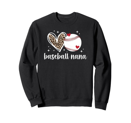 Baseball Nana Baseball Player Sweatshirt - Casual Everyday Wear Men Women - T-Shirt, Sweatshirt, Hoodie