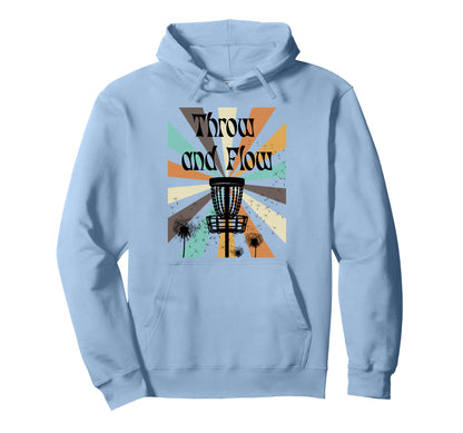 Throw And Flow Disc Golf Boho Nature Chain Hoodie - Novelty Apparel Unisex - T-Shirt, Sweatshirt, Hoodie