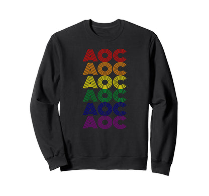 Alexandria Ocasio Cortez Aoc Sweatshirt - Fun Novelty Design Unisex - T-Shirt, Sweatshirt, Hoodie