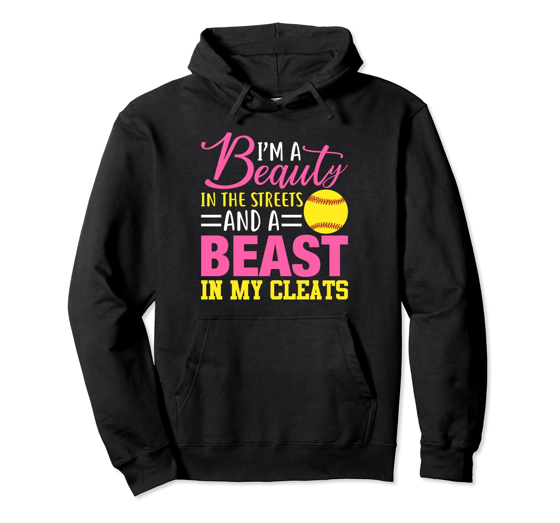 Beauty Street Beast My Cleats Teen Hoodie - Fun Novelty Design Men Women - T-Shirt, Sweatshirt, Hoodie