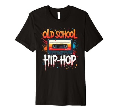 Golden Old School Hiphop T-Shirt - Unique Graphic Unisex - T-Shirt, Sweatshirt, Hoodie