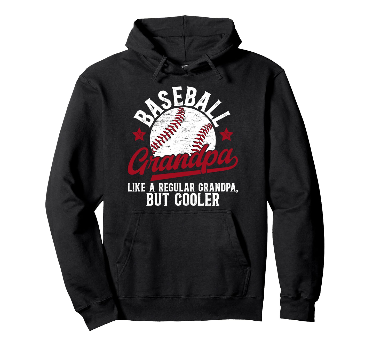 Baseball Grandpa Baseball Player Hoodie - Unique Graphic Unisex - T-Shirt, Sweatshirt, Hoodie