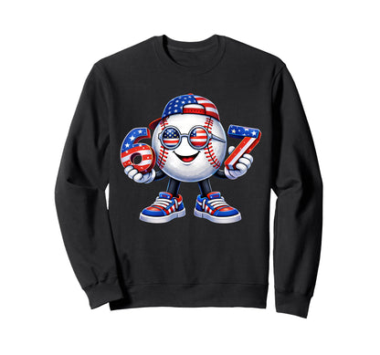 67 American Flag Bunny Drip Sweatshirt - Casual Everyday Wear for Adults - T-Shirt, Sweatshirt, Hoodie
