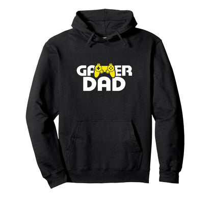 Gamer Dad Funny Joke Video Gamimg Hoodie - Streetwear Style Men Women - T-Shirt, Sweatshirt, Hoodie
