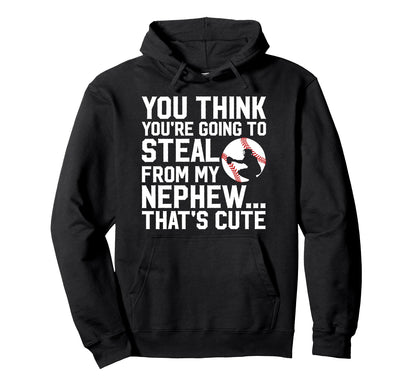 Baseball Catcher Aunt Funny Aunt Hoodie - Novelty Apparel Men Women - T-Shirt, Sweatshirt, Hoodie