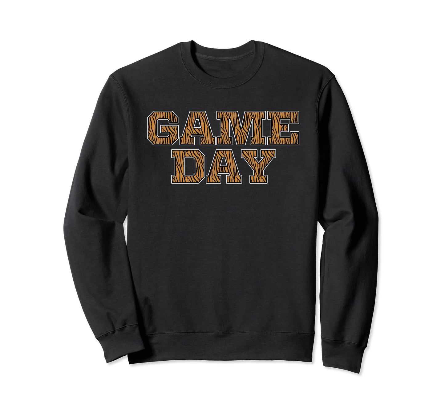 Game Day Tiger Animal Sports Soccer Sweatshirt - Novelty Apparel Men Women - T-Shirt, Sweatshirt, Hoodie