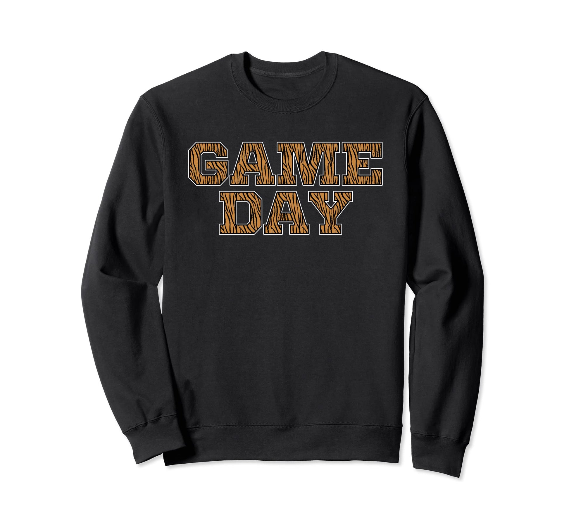 Game Day Tiger Animal Sports Soccer Sweatshirt - Novelty Apparel Men Women - T-Shirt, Sweatshirt, Hoodie