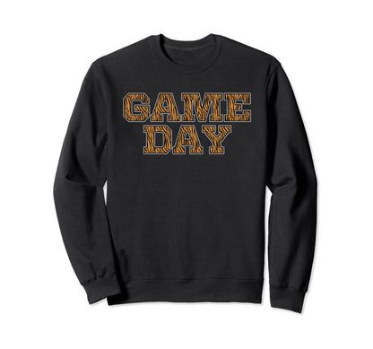 Game Day Tiger Animal Sports Soccer Sweatshirt - Novelty Apparel Men Women - T-Shirt, Sweatshirt, Hoodie