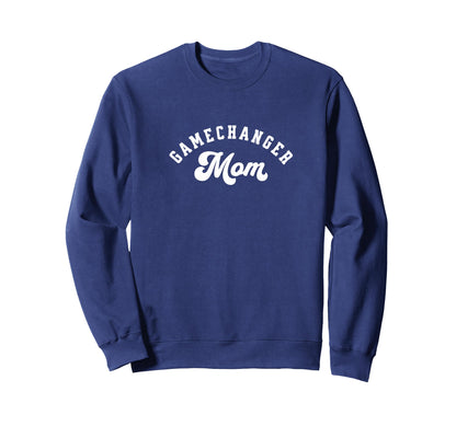 Baseball Mom Gamechanger Softball Sweatshirt - Aesthetic Graphic Unisex - T-Shirt, Sweatshirt, Hoodie