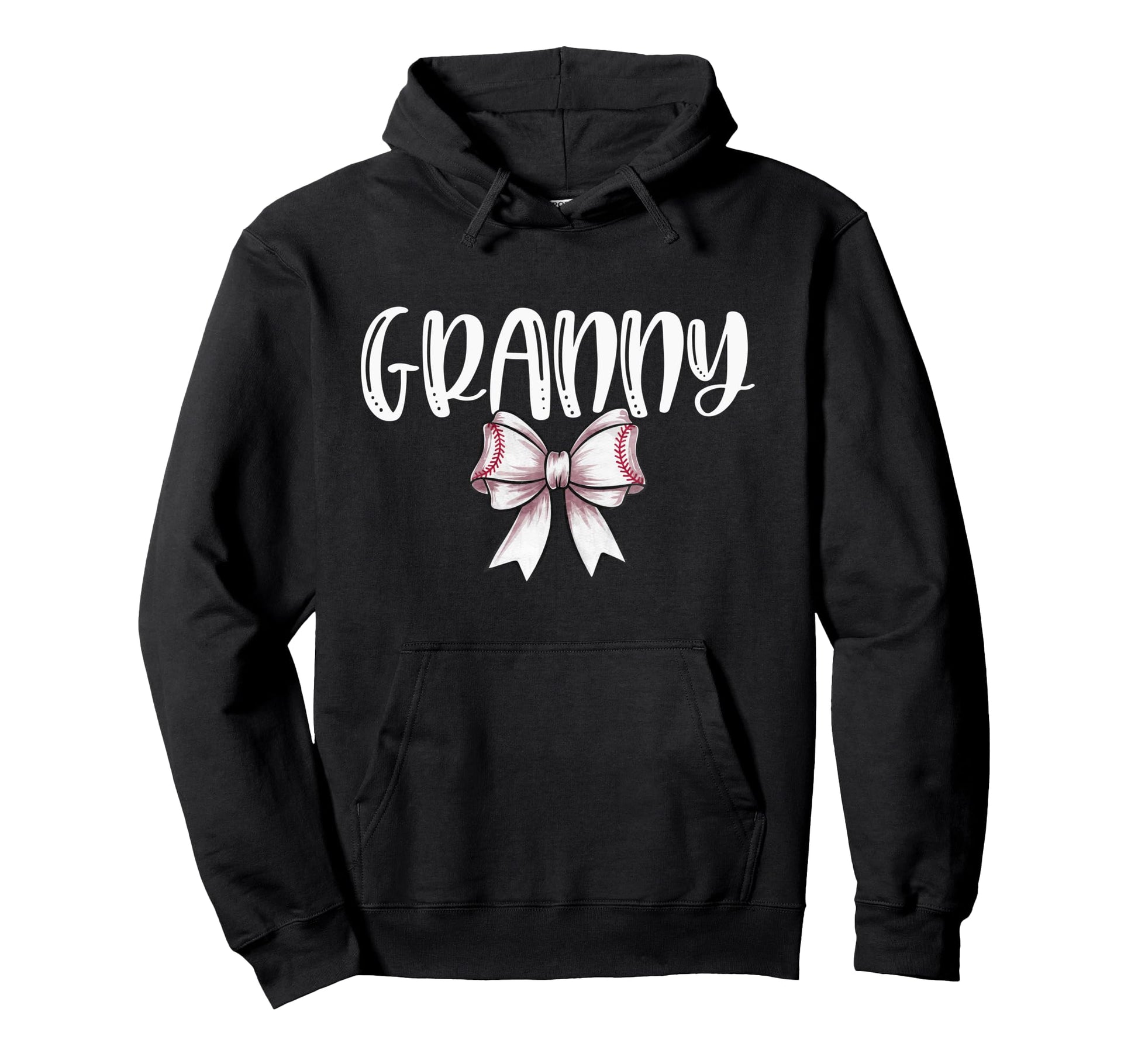 Coquette Baseball Granny Spirit Hoodie - Streetwear Style for Adults - T-Shirt, Sweatshirt, Hoodie