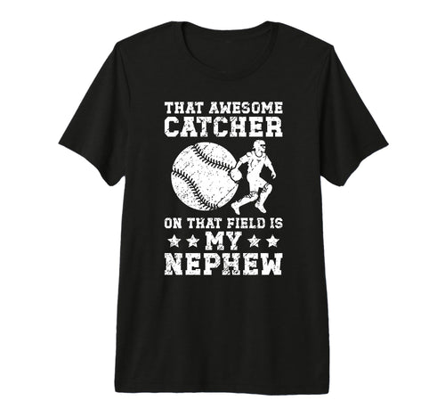 Baseball Catcher Aunt Proud Baseball T-Shirt - Graphic Print for Adults - T-Shirt, Sweatshirt, Hoodie