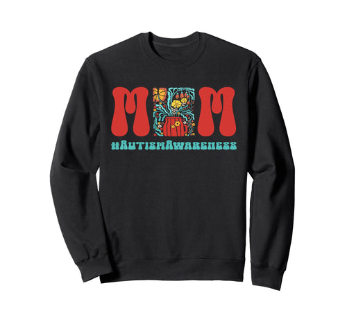 Autism Mom Autism Awareness Boho Floral Sweatshirt - Novelty Apparel Unisex - T-Shirt, Sweatshirt, Hoodie