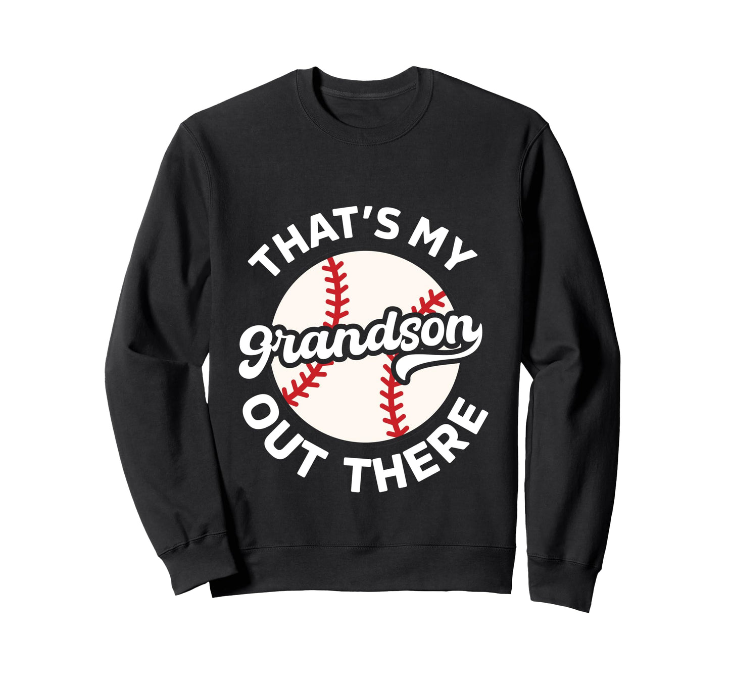 Grandma Grandpa Baseball Funny Sweatshirt - Minimalist Print Men Women - T-Shirt, Sweatshirt, Hoodie