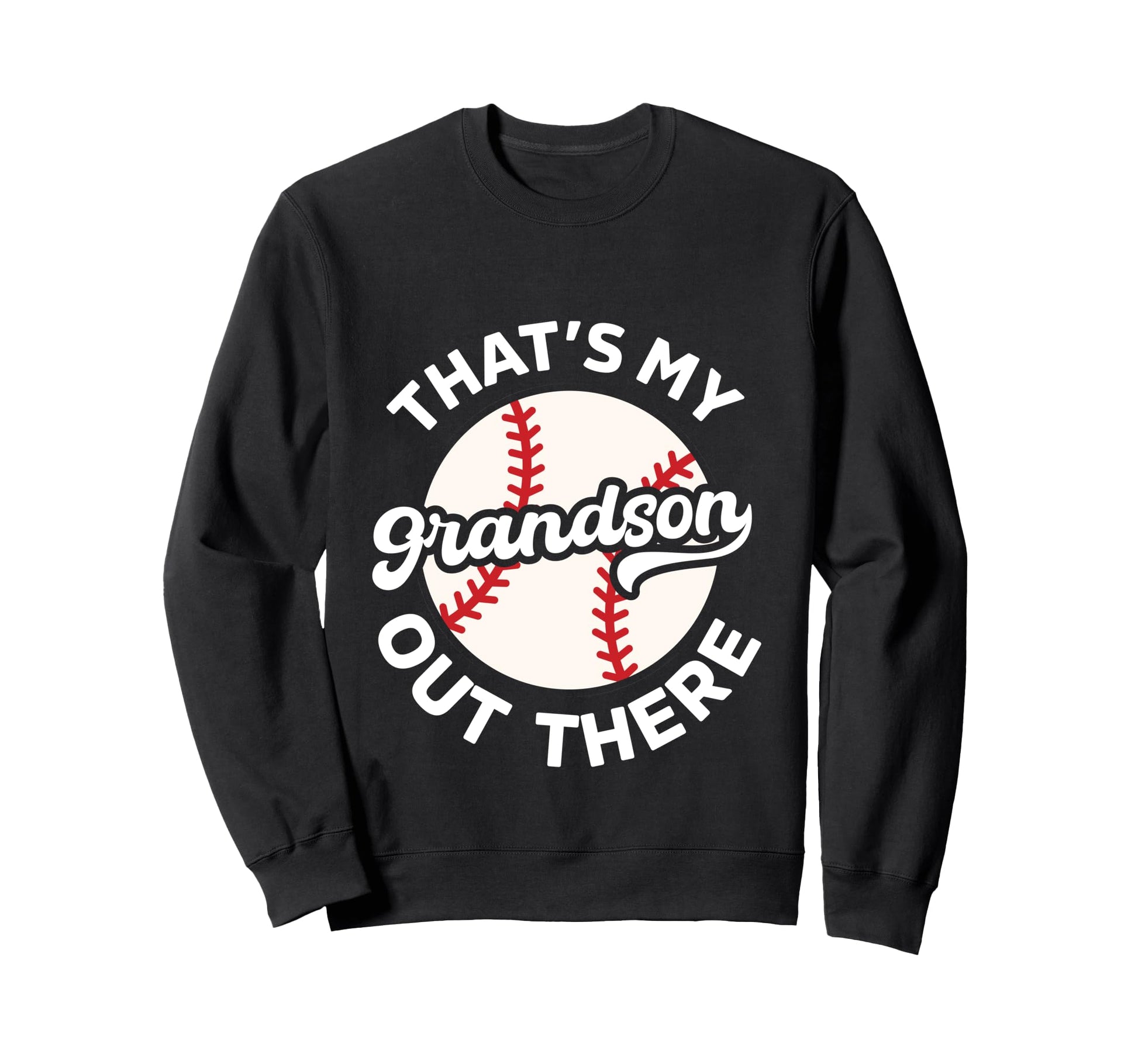 Grandma Grandpa Baseball Funny Sweatshirt - Minimalist Print Men Women - T-Shirt, Sweatshirt, Hoodie