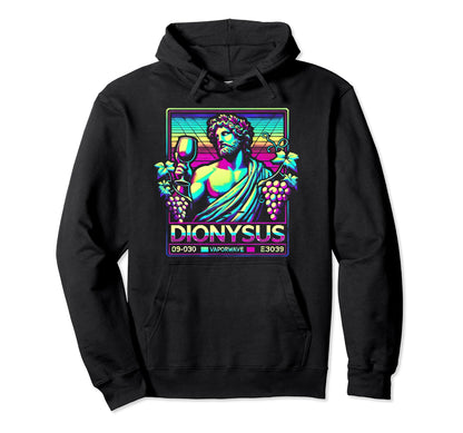Dionysus Greek Mythology God Hoodie - Fun Novelty Design Men Women - T-Shirt, Sweatshirt, Hoodie