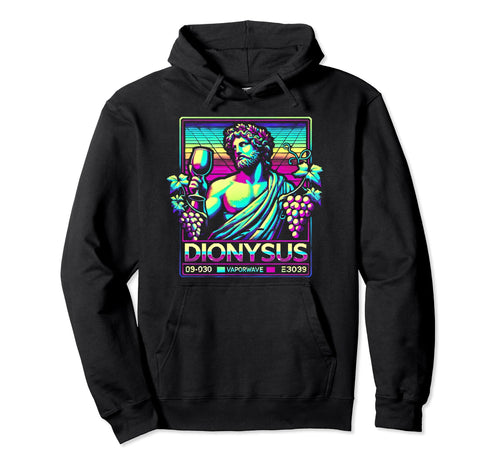 Dionysus Greek Mythology God Hoodie - Fun Novelty Design Men Women - T-Shirt, Sweatshirt, Hoodie