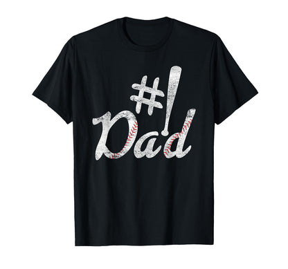 Baseball Player Dad Papa Fathers Day T-Shirt - Aesthetic Graphic Unisex - T-Shirt, Sweatshirt, Hoodie