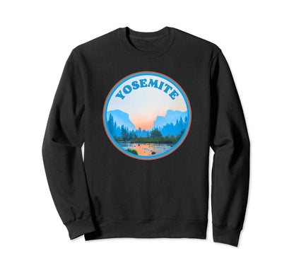 Yosemite Valley National Park Sweatshirt - Aesthetic Graphic for Adults - T-Shirt, Sweatshirt, Hoodie