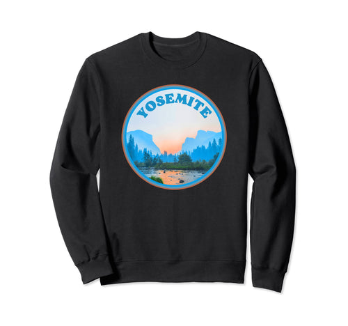 Yosemite Valley National Park Sweatshirt - Aesthetic Graphic for Adults - T-Shirt, Sweatshirt, Hoodie