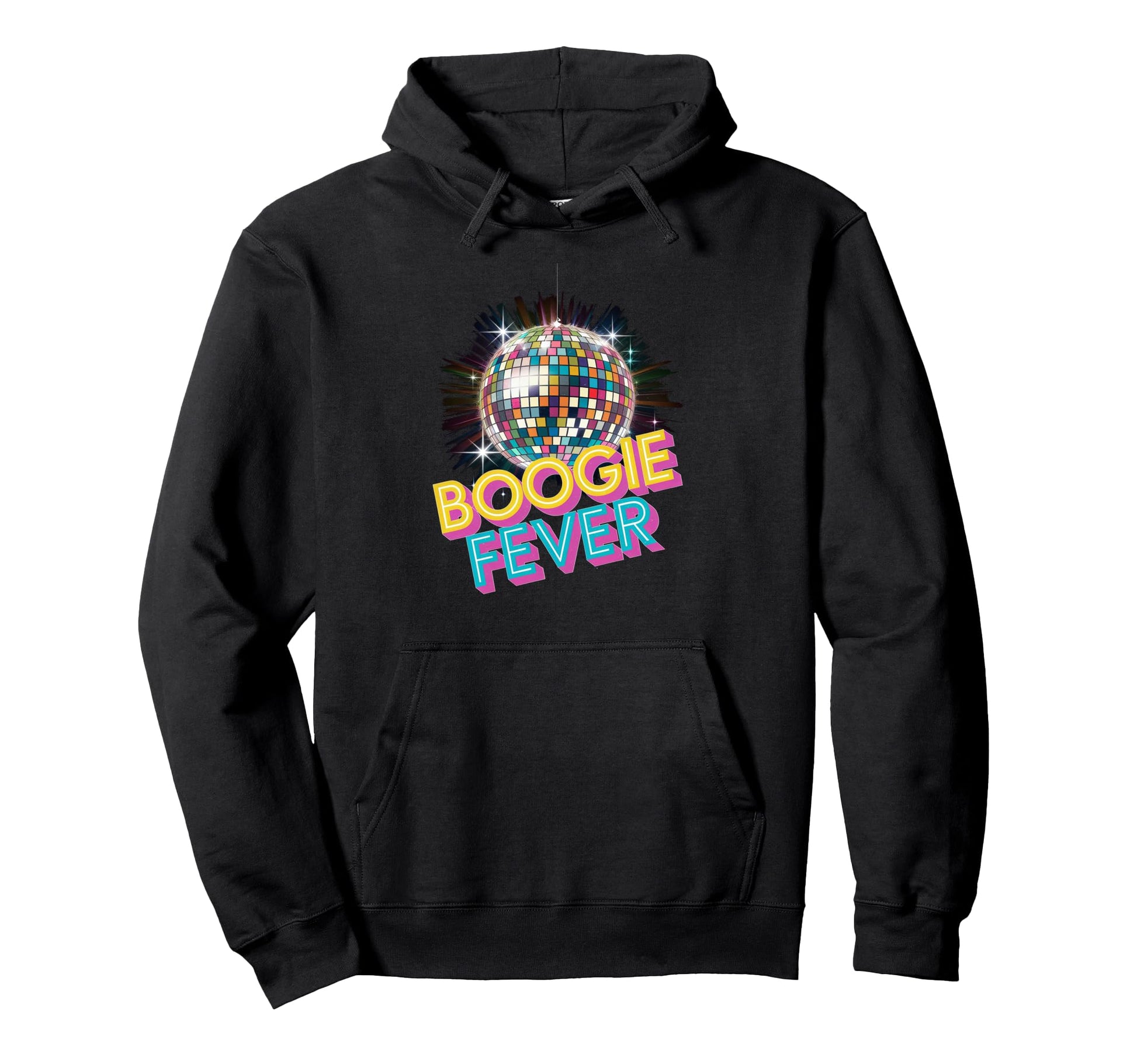Disco Ball Boogie Fever Discoball Party Hoodie - Fun Novelty Design Unisex - T-Shirt, Sweatshirt, Hoodie