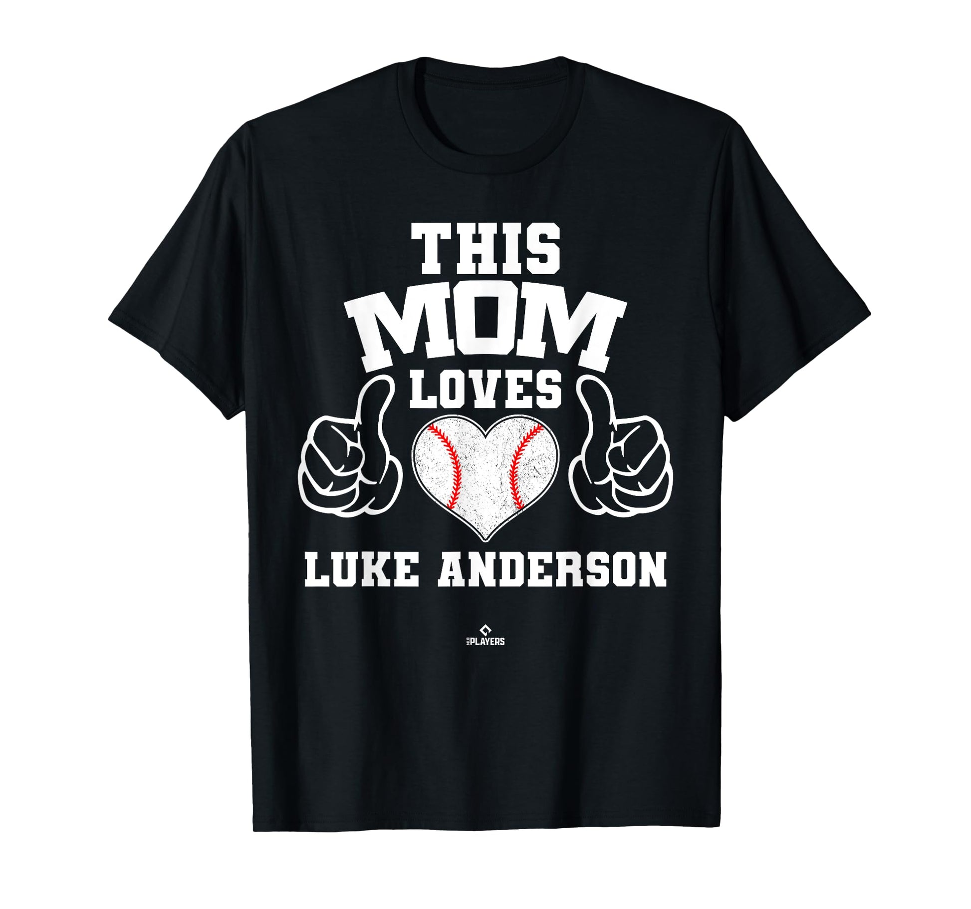 This Mom Loves Luke Anderson Prospect T-Shirt - Novelty Apparel for Adults - T-Shirt, Sweatshirt, Hoodie