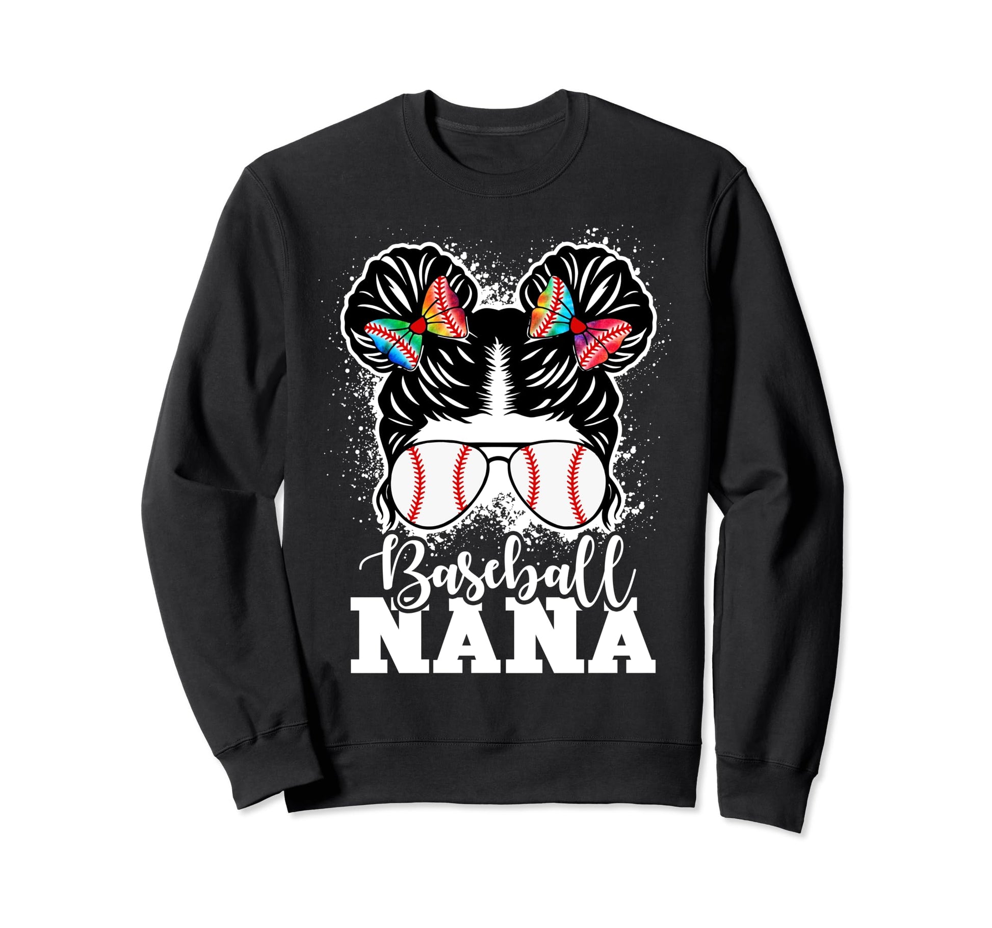 Baseball Nana Game Day Baseball Sweatshirt - Aesthetic Graphic for Adults - T-Shirt, Sweatshirt, Hoodie