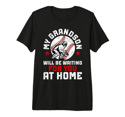 Home Baseball Catcher Nana Baseball T-Shirt - Novelty Apparel Unisex - T-Shirt, Sweatshirt, Hoodie
