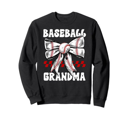 Baseball Grandma Baseball Player Sweatshirt - Unique Graphic for Adults - T-Shirt, Sweatshirt, Hoodie