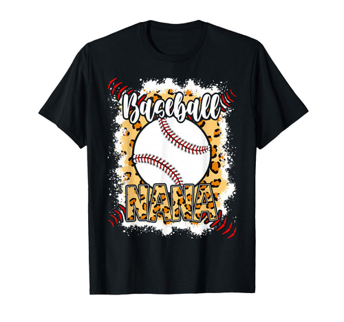 Baseball Nana Leopard Baseball Nana T-Shirt - Streetwear Style Men Women - T-Shirt, Sweatshirt, Hoodie