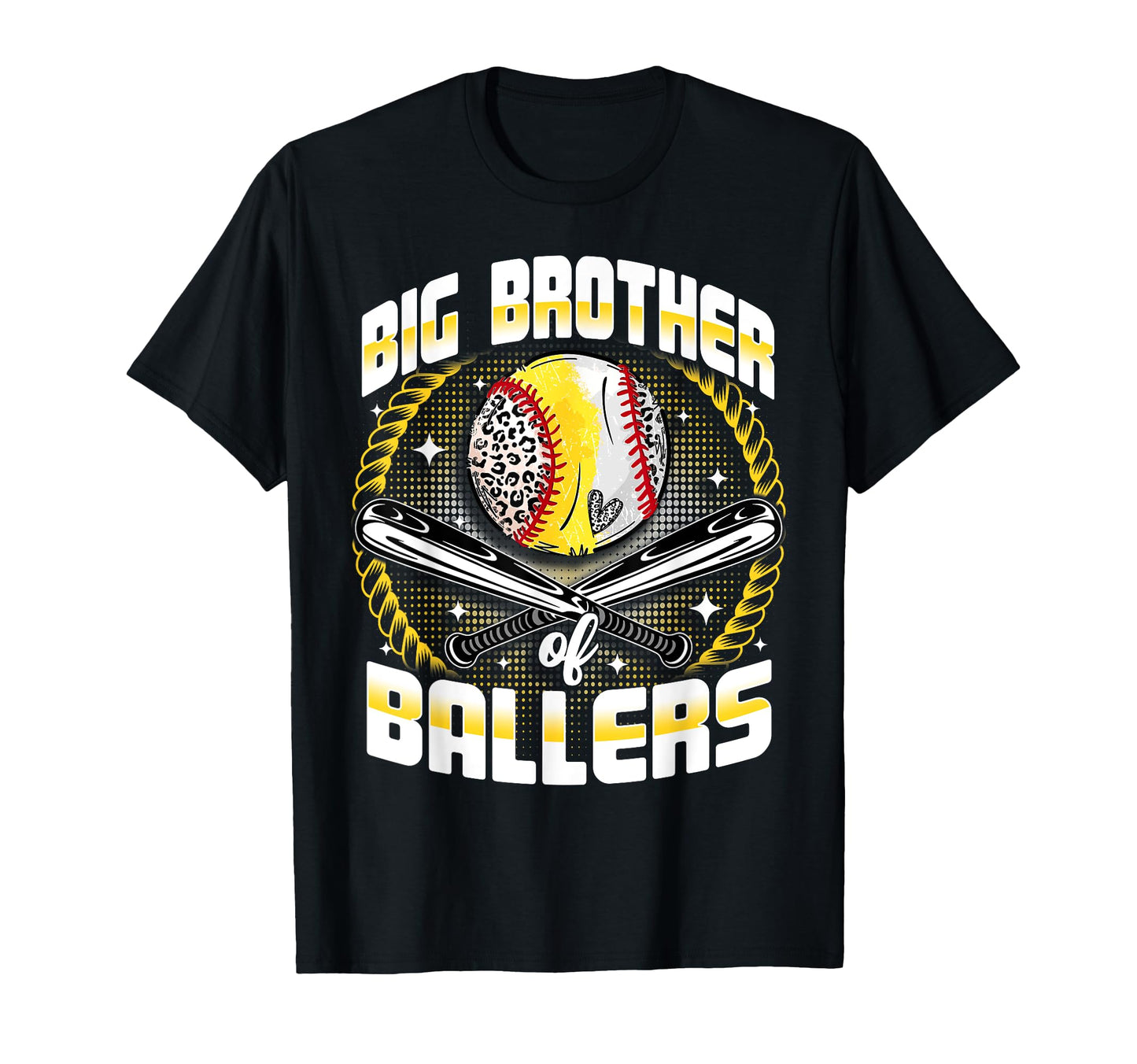 Baseball Softball Big Brother T-Shirt - Streetwear Style for Adults - T-Shirt, Sweatshirt, Hoodie