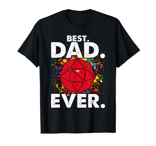 Best Dad Ever Funny Gamer Daddy Papa T-Shirt - Graphic Print for Adults - T-Shirt, Sweatshirt, Hoodie