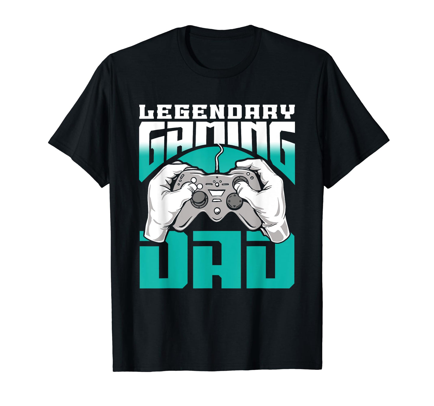 Legendary Gaming Dad Father Gamer Video T-Shirt - Graphic Print Men Women - T-Shirt, Sweatshirt, Hoodie