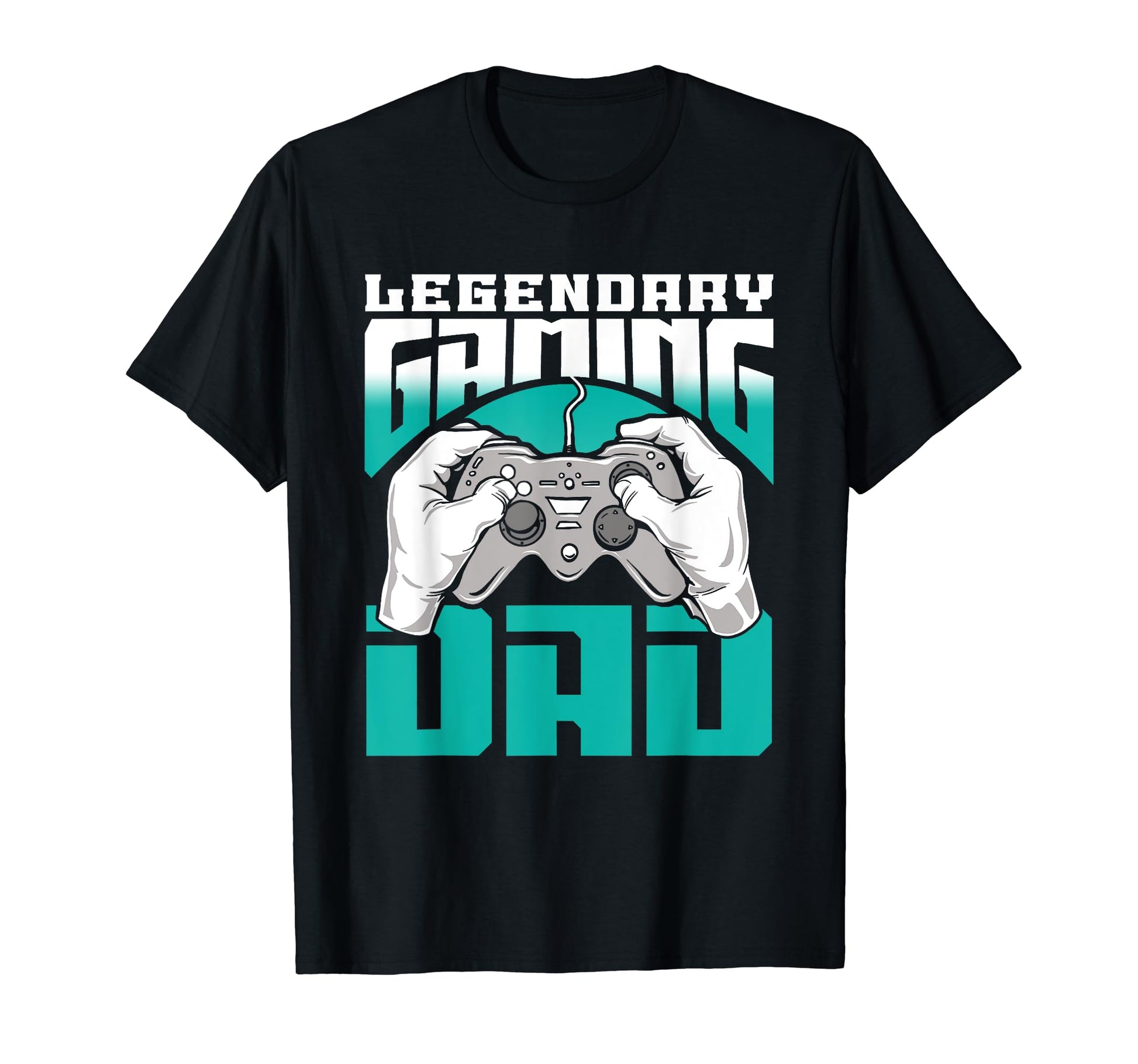 Legendary Gaming Dad Father Gamer Video T-Shirt - Graphic Print Men Women - T-Shirt, Sweatshirt, Hoodie