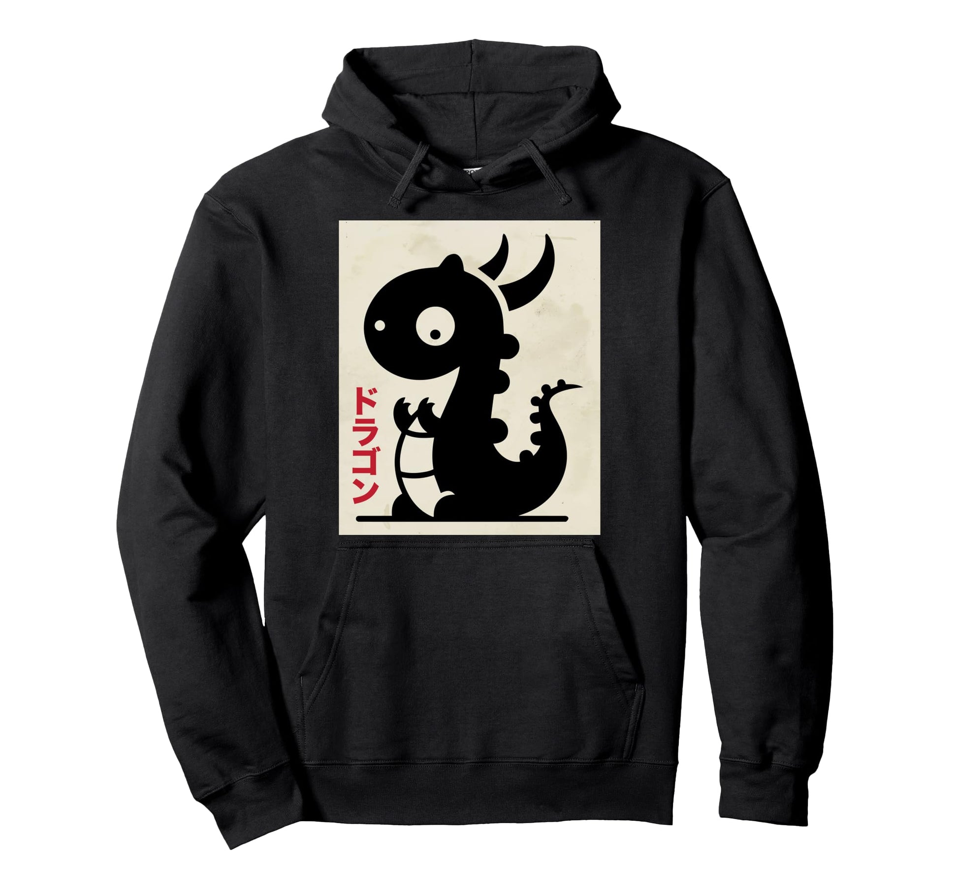 Dino Ukiyo E Art Japan Theme Pastel Hoodie - Unique Graphic Unisex - T-Shirt, Sweatshirt, Hoodie