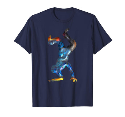 Breakdancing Old School B Elbow T-Shirt - Fun Novelty Design for Adults - T-Shirt, Sweatshirt, Hoodie