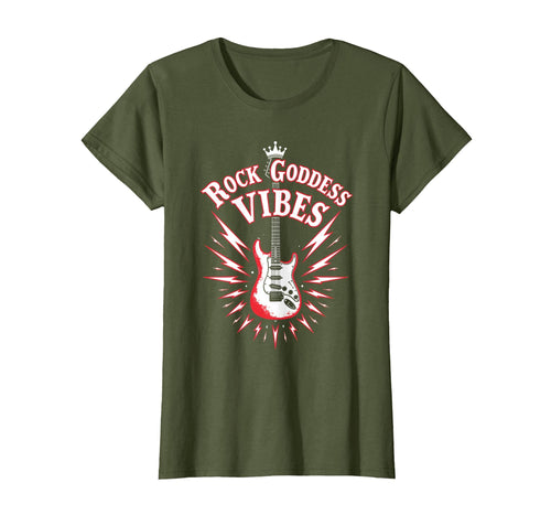 Rock Goddess Vibes Womens Band T-Shirt - Trendy Graphic Men Women - T-Shirt, Sweatshirt, Hoodie