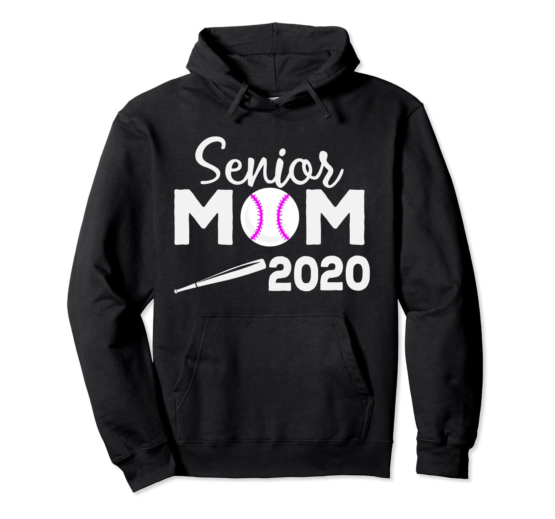 Class 2020 Baseball Moms Hoodie - Casual Everyday Wear Men Women - T-Shirt, Sweatshirt, Hoodie