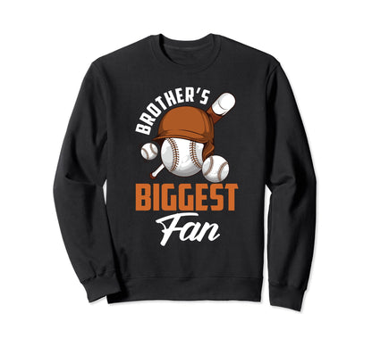 Little Sister Brother Baseball Sweatshirt - Novelty Apparel Men Women - T-Shirt, Sweatshirt, Hoodie