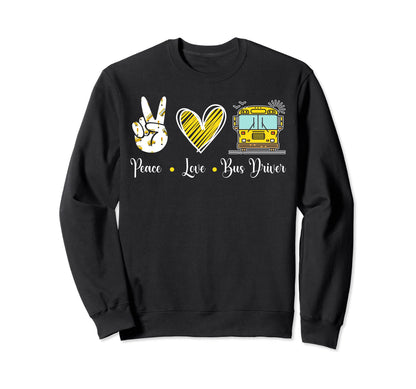 School Bus Driver Gifts Hoodie - Graphic Print Unisex - T-Shirt, Sweatshirt, Hoodie