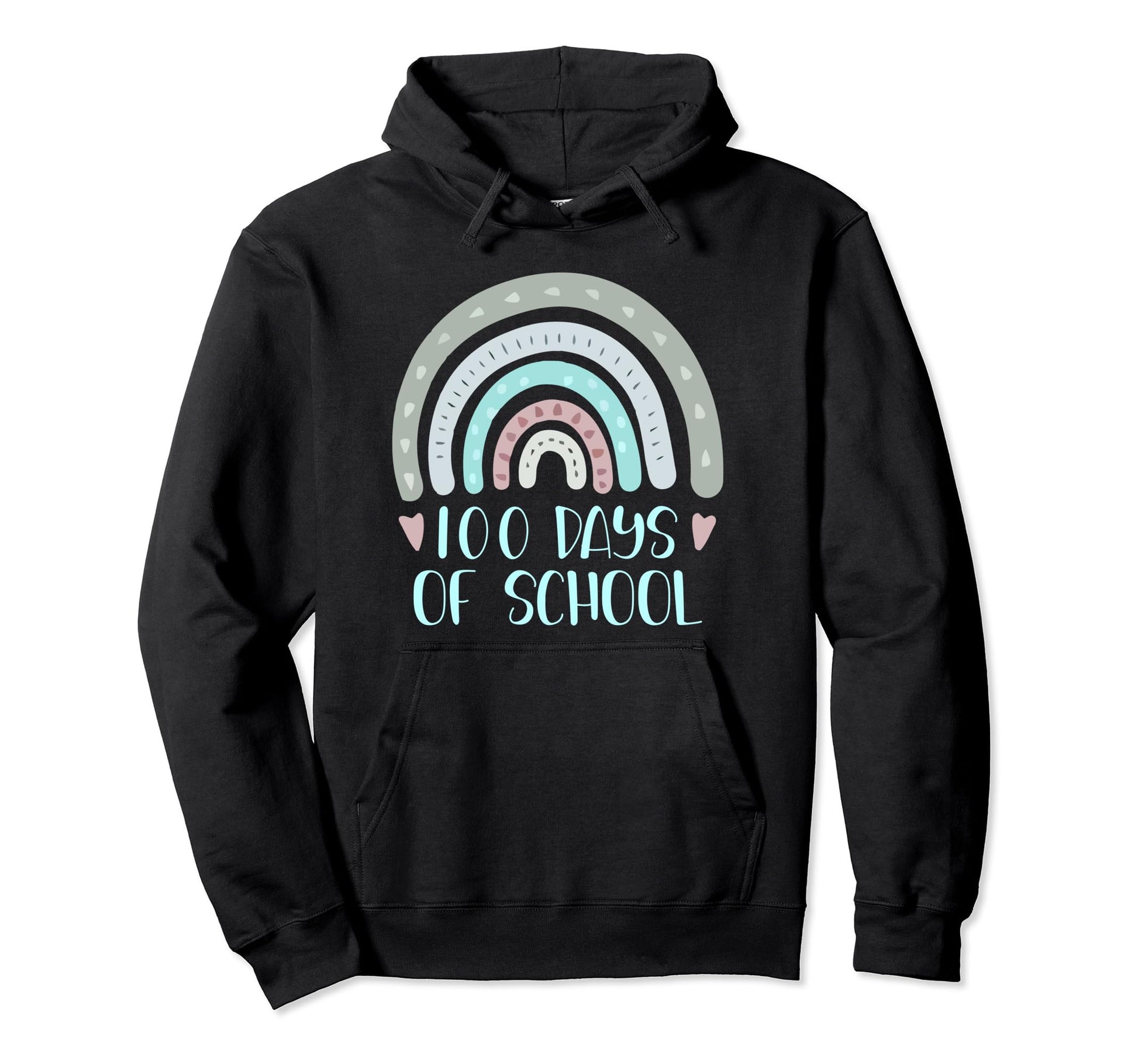100 Days School Teacher Student Hoodie - Custom Art Print for Adults - T-Shirt, Sweatshirt, Hoodie