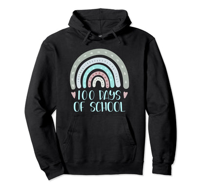 100 Days School Teacher Student Hoodie - Custom Art Print for Adults - T-Shirt, Sweatshirt, Hoodie
