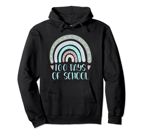 100 Days School Teacher Student Hoodie - Custom Art Print for Adults - T-Shirt, Sweatshirt, Hoodie
